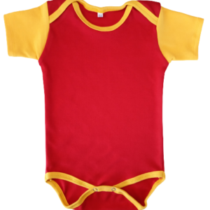 Baby Onesie Short Sleeve Two Tone